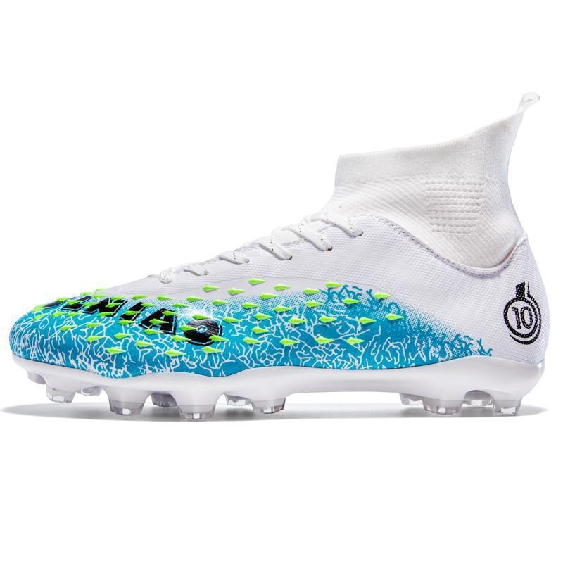 Factory Help Daifa Crossborder futbola apavi vīriešiem, augsti, ar salauztu nagu zāli, sacensību apavi, bērnu, studentu treniņu sporta apavi