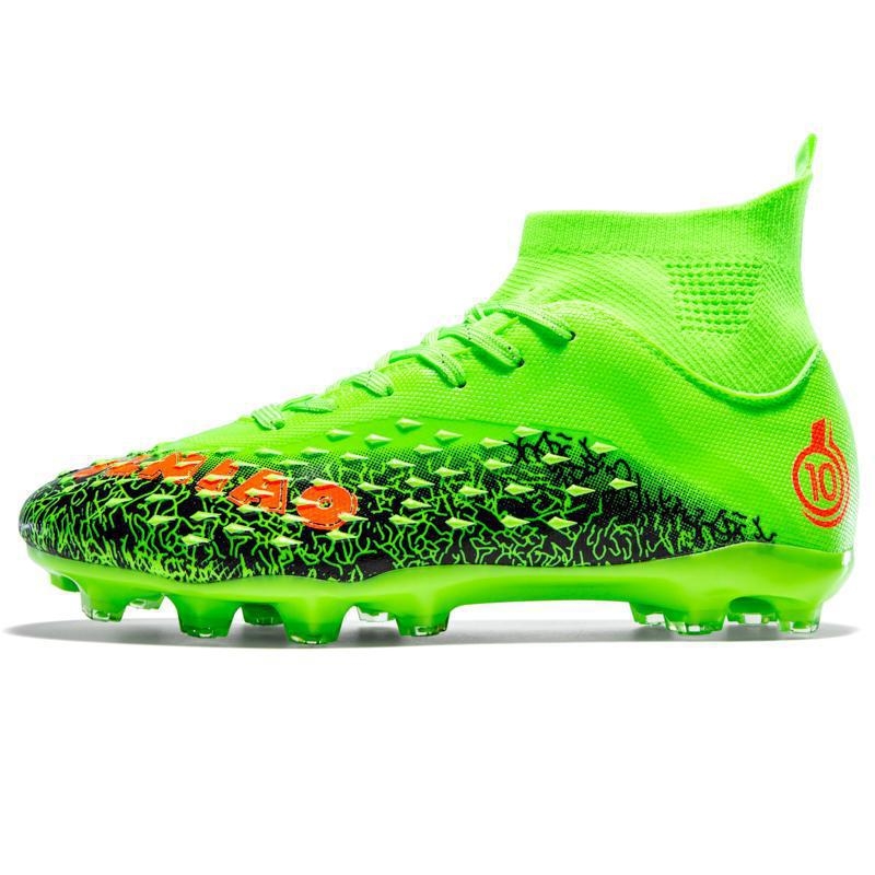 Factory Help Daifa Crossborder futbola apavi vīriešiem, augsti, ar salauztu nagu zāli, sacensību apavi, bērnu, studentu treniņu sporta apavi