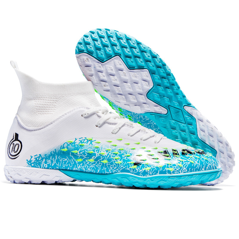 Factory Help Daifa Crossborder futbola apavi vīriešiem, augsti, ar salauztu nagu zāli, sacensību apavi, bērnu, studentu treniņu sporta apavi