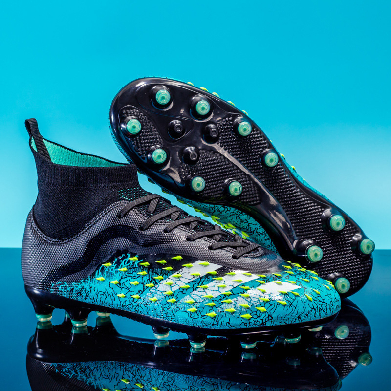 Factory Help Daifa Crossborder futbola apavi vīriešiem, augsti, ar salauztu nagu zāli, sacensību apavi, bērnu, studentu treniņu sporta apavi