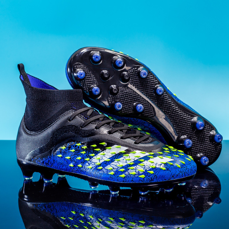 Factory Help Daifa Crossborder futbola apavi vīriešiem, augsti, ar salauztu nagu zāli, sacensību apavi, bērnu, studentu treniņu sporta apavi