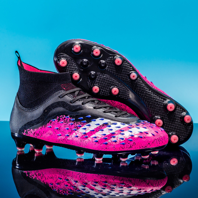 Factory Help Daifa Crossborder futbola apavi vīriešiem, augsti, ar salauztu nagu zāli, sacensību apavi, bērnu, studentu treniņu sporta apavi