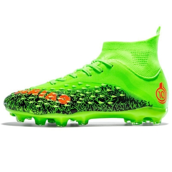 Factory Help Daifa Crossborder futbola apavi vīriešiem, augsti, ar salauztu nagu zāli, sacensību apavi, bērnu, studentu treniņu sporta apavi