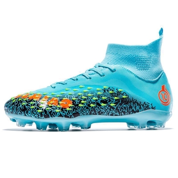 Factory Help Daifa Crossborder futbola apavi vīriešiem, augsti, ar salauztu nagu zāli, sacensību apavi, bērnu, studentu treniņu sporta apavi