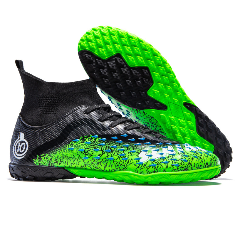 Factory Help Daifa Crossborder futbola apavi vīriešiem, augsti, ar salauztu nagu zāli, sacensību apavi, bērnu, studentu treniņu sporta apavi