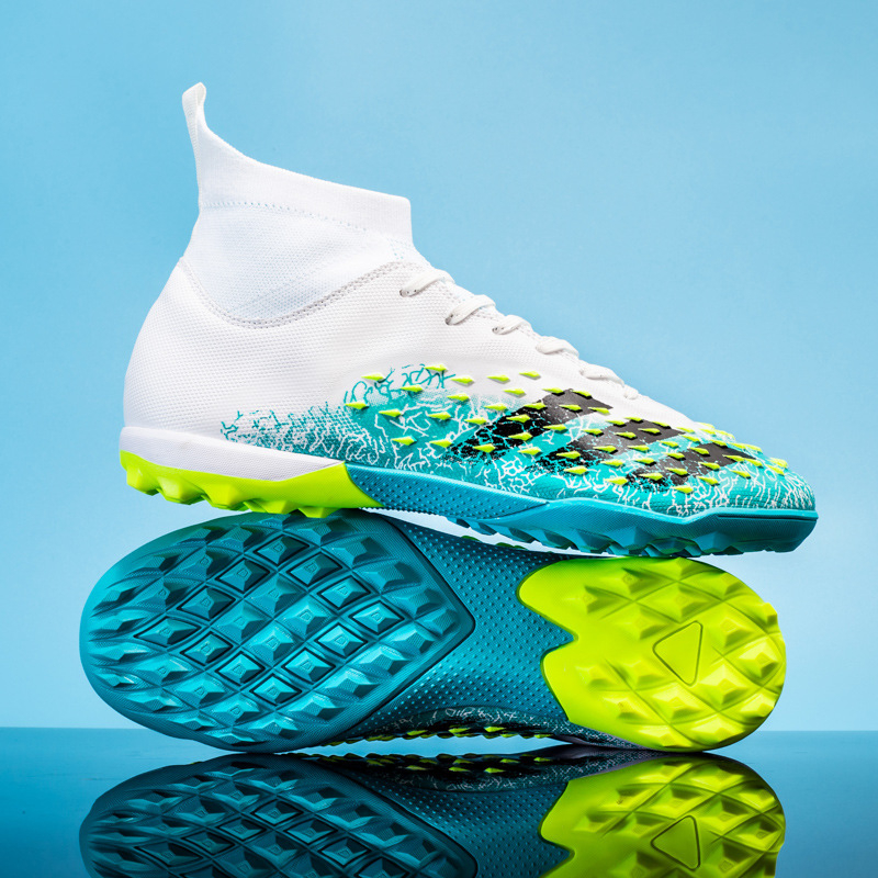 Factory Help Daifa Crossborder futbola apavi vīriešiem, augsti, ar salauztu nagu zāli, sacensību apavi, bērnu, studentu treniņu sporta apavi