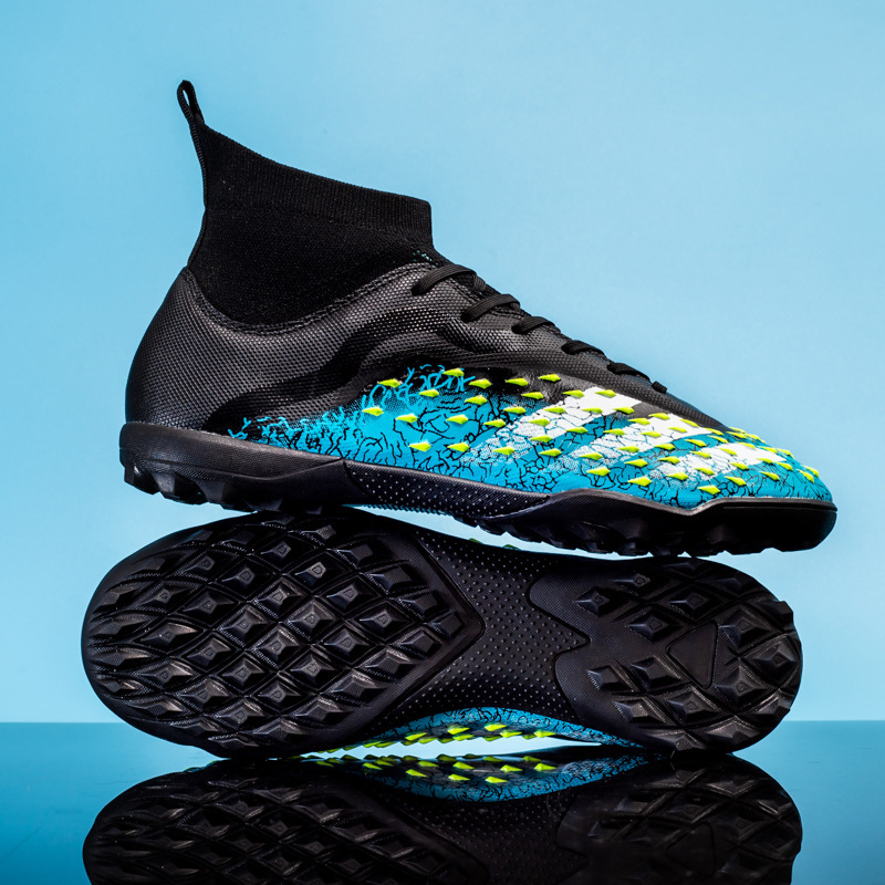 Factory Help Daifa Crossborder futbola apavi vīriešiem, augsti, ar salauztu nagu zāli, sacensību apavi, bērnu, studentu treniņu sporta apavi