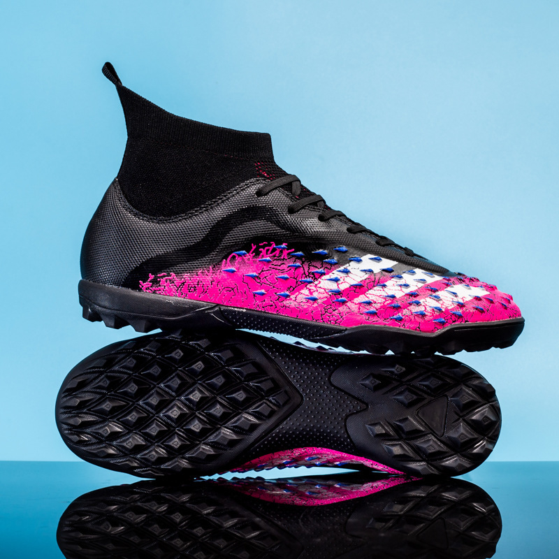 Factory Help Daifa Crossborder futbola apavi vīriešiem, augsti, ar salauztu nagu zāli, sacensību apavi, bērnu, studentu treniņu sporta apavi
