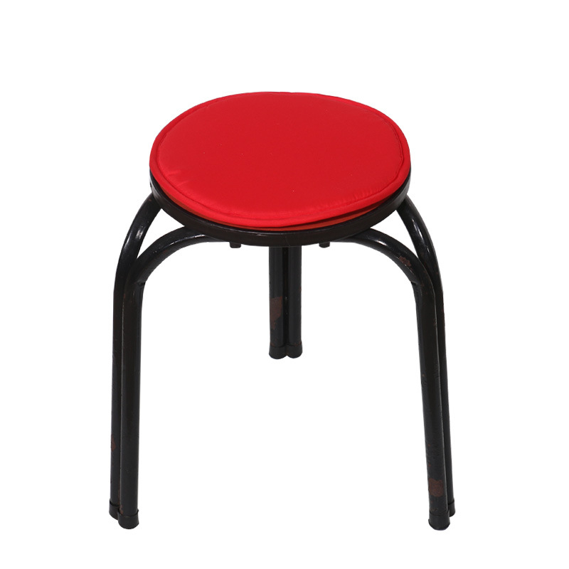 Majapidamises kasutatav lihtne kommivärvi ümmargune 30 cm padi paksendatud käsnaga ümmargune taburetipadi puhtast värvist kangast toolipadja täpphulgimüük