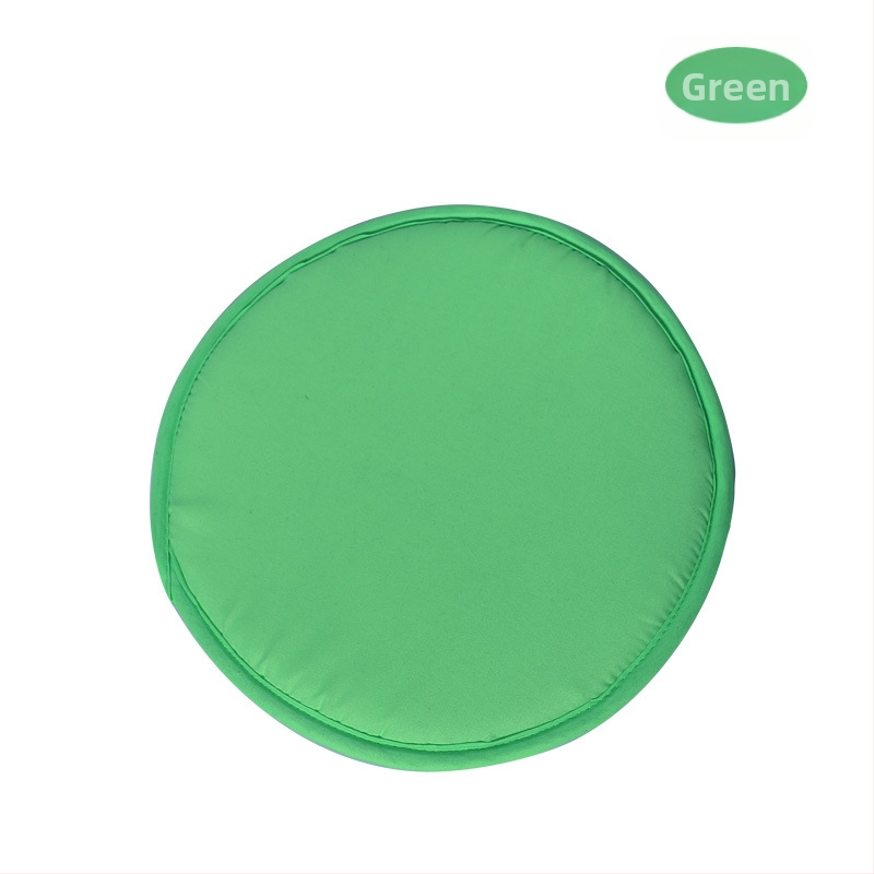 Majapidamises kasutatav lihtne kommivärvi ümmargune 30 cm padi paksendatud käsnaga ümmargune taburetipadi puhtast värvist kangast toolipadja täpphulgimüük