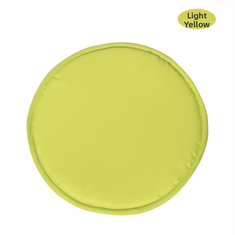 Majapidamises kasutatav lihtne kommivärvi ümmargune 30 cm padi paksendatud käsnaga ümmargune taburetipadi puhtast värvist kangast toolipadja täpphulgimüük