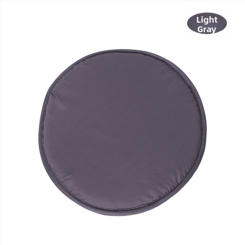 Majapidamises kasutatav lihtne kommivärvi ümmargune 30 cm padi paksendatud käsnaga ümmargune taburetipadi puhtast värvist kangast toolipadja täpphulgimüük