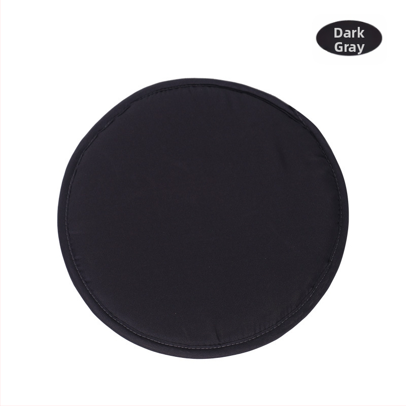 Majapidamises kasutatav lihtne kommivärvi ümmargune 30 cm padi paksendatud käsnaga ümmargune taburetipadi puhtast värvist kangast toolipadja täpphulgimüük