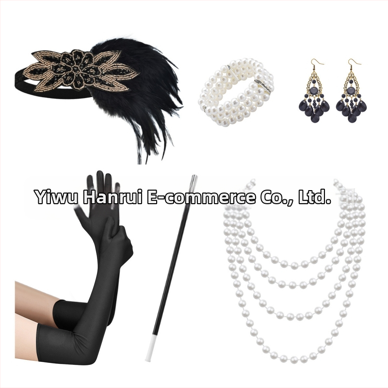 Accesorii Marele Gatsby din anii 1920, bal mascat, petrecere a burlacilor, petrecere de Halloween, costum de club de jochei