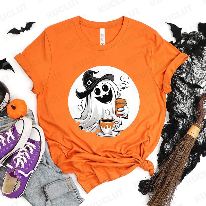 Ženski Halloween T-shirt, ljetni ležerni top, pamuk i elastan