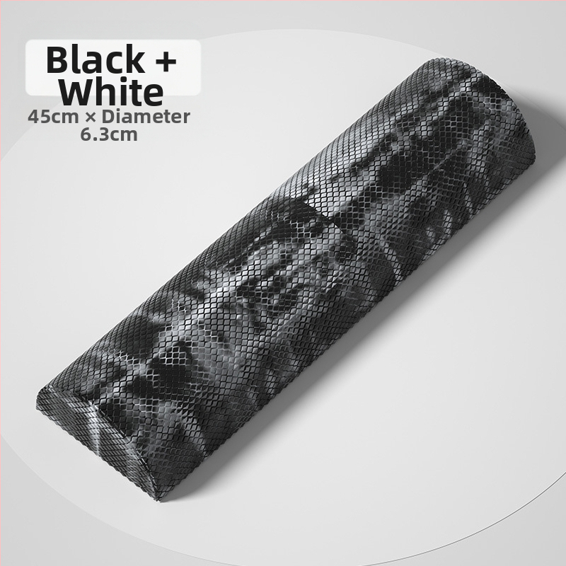 Poolringikujuline joogakolonn EVA kamuflaaž poolteljeline lõõgastuskolonn tasakaalulatt rombikujuline ujukomaga fitnessvahust vars pilatesekolonn