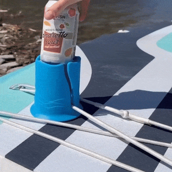 Naujas tarpvalstybinis lauko baidarių rašalo laikiklis, banglentės vandens buteliuko laikiklis, gėrimų silikoninis laikiklis