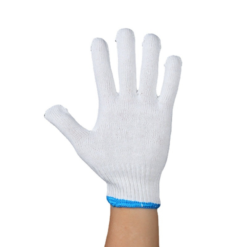 Medvilninės pirštinės, statybvietės statybinės lempos gaubto medvilninės pirštinės, dešimties adatų medvilninės marlės darbo apsaugos pirštinės, nailono apsauginės pirštinės, didmeninė prekyba