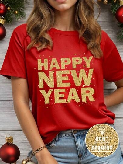 2025 Essence 2025 uusaasta vabaaja avar lõige mao aasta ümara kaelusega kleit