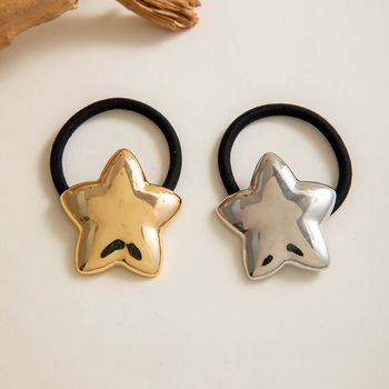 (Aplinkos apsauga) Europos ir Amerikos tarpvalstybiniai mados lydinio segtukai, labai elastingi plaukų virvės segtukai, paprasti temperamentingi plaukų juostos plaukų aksesuarai moterims