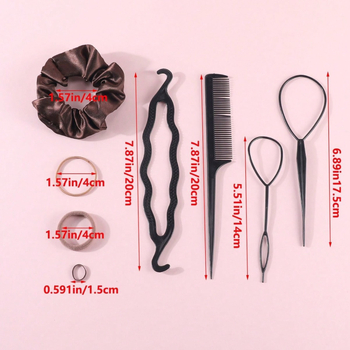 1109 dalių plaukų juostos, plaukų virvės, šukų derinys, plaukų įrankis, vasariškas gaivus ir šaunus plaukų aksesuaras, galvos apdangalas