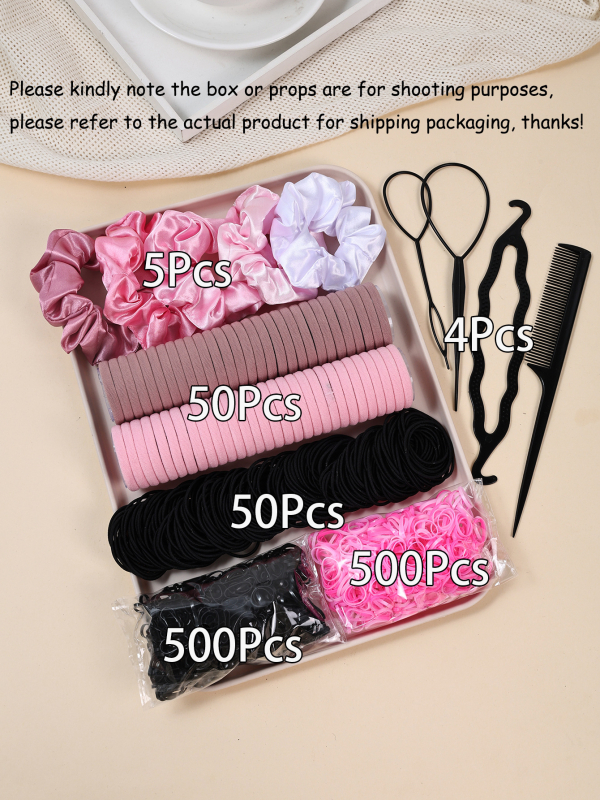1109 dalių plaukų juostos, plaukų virvės, šukų derinys, plaukų įrankis, vasariškas gaivus ir šaunus plaukų aksesuaras, galvos apdangalas