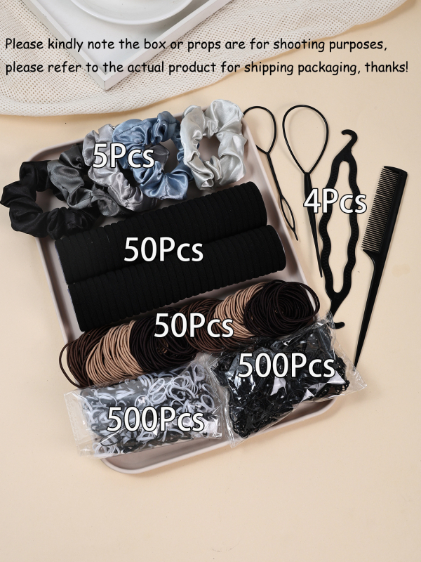 1109 dalių plaukų juostos, plaukų virvės, šukų derinys, plaukų įrankis, vasariškas gaivus ir šaunus plaukų aksesuaras, galvos apdangalas