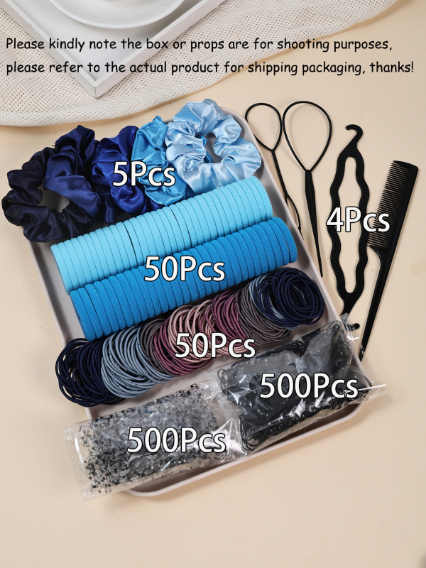 1109 dalių plaukų juostos, plaukų virvės, šukų derinys, plaukų įrankis, vasariškas gaivus ir šaunus plaukų aksesuaras, galvos apdangalas