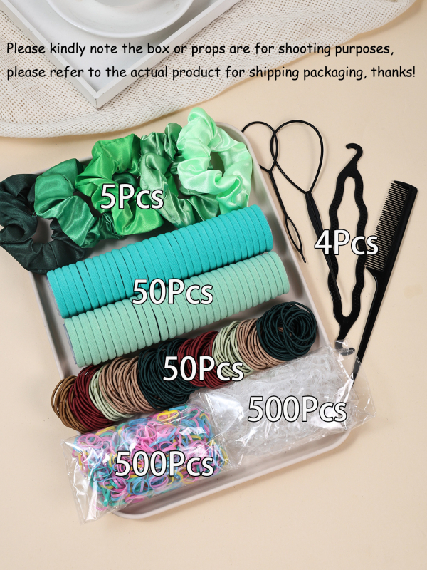 1109 dalių plaukų juostos, plaukų virvės, šukų derinys, plaukų įrankis, vasariškas gaivus ir šaunus plaukų aksesuaras, galvos apdangalas