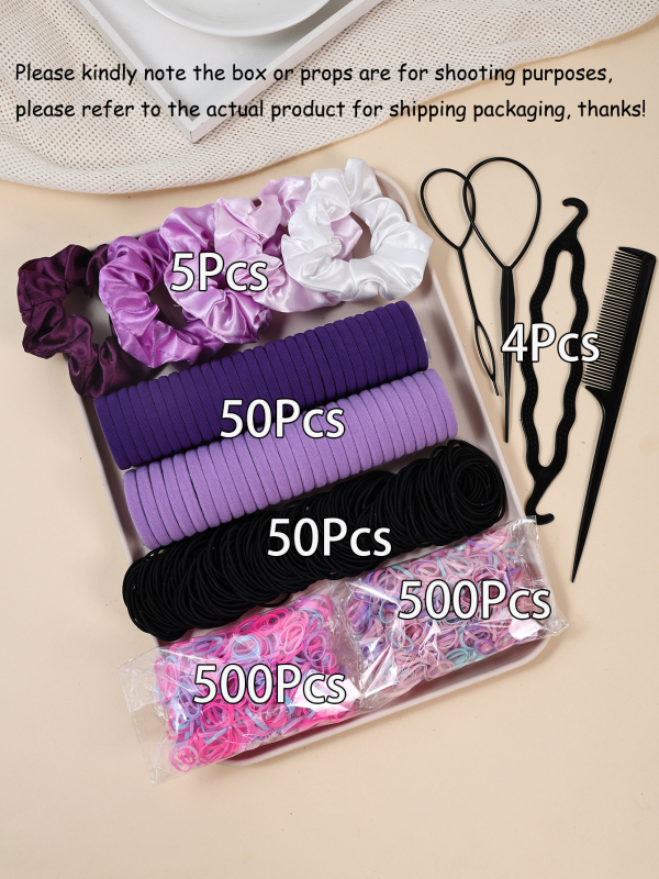 1109 dalių plaukų juostos, plaukų virvės, šukų derinys, plaukų įrankis, vasariškas gaivus ir šaunus plaukų aksesuaras, galvos apdangalas