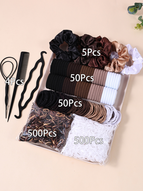 1109 dalių plaukų juostos, plaukų virvės, šukų derinys, plaukų įrankis, vasariškas gaivus ir šaunus plaukų aksesuaras, galvos apdangalas