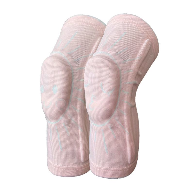 Genunchiere sport din silicon pentru copii, fagure de miere, anti-coliziune, genunchi cald, picior, pad, baschet, fotbal, echitatie, dans, pad