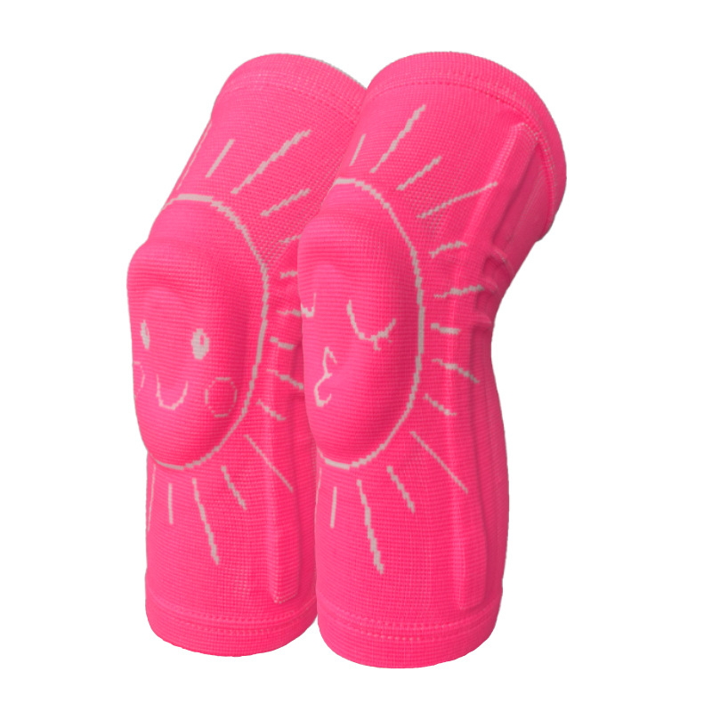 Genunchiere sport din silicon pentru copii, fagure de miere, anti-coliziune, genunchi cald, picior, pad, baschet, fotbal, echitatie, dans, pad