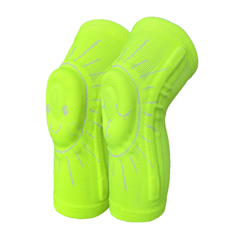 Genunchiere sport din silicon pentru copii, fagure de miere, anti-coliziune, genunchi cald, picior, pad, baschet, fotbal, echitatie, dans, pad