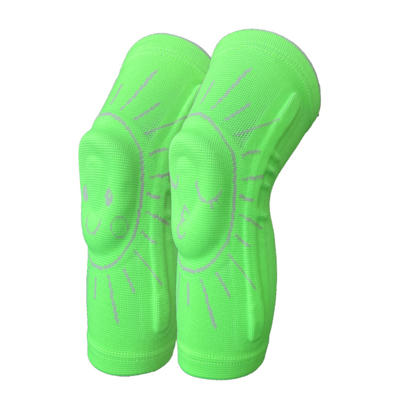 Genunchiere sport din silicon pentru copii, fagure de miere, anti-coliziune, genunchi cald, picior, pad, baschet, fotbal, echitatie, dans, pad