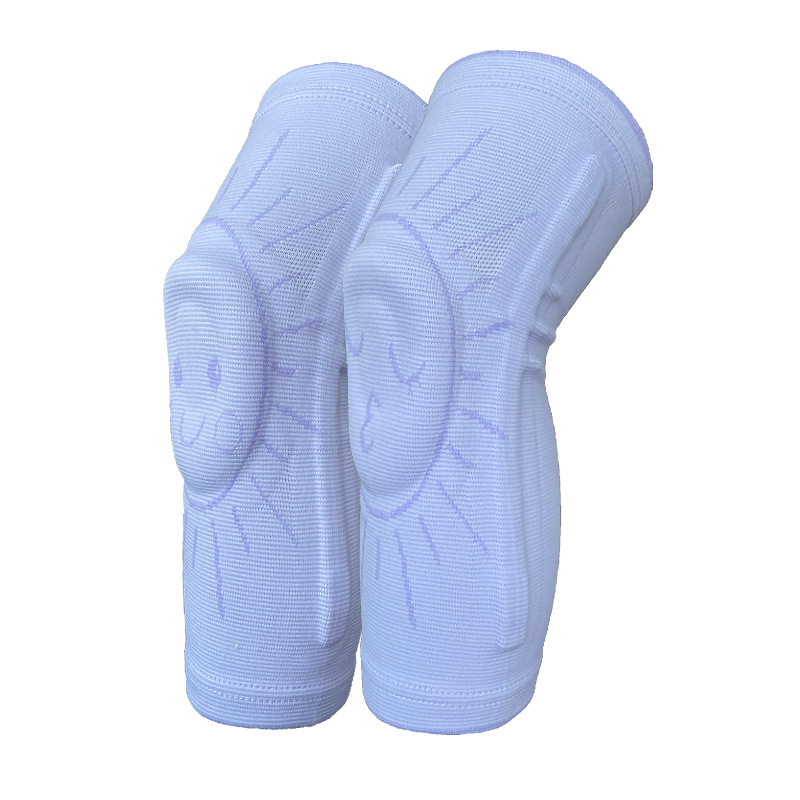 Genunchiere sport din silicon pentru copii, fagure de miere, anti-coliziune, genunchi cald, picior, pad, baschet, fotbal, echitatie, dans, pad