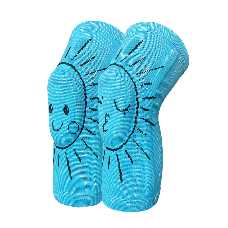 Genunchiere sport din silicon pentru copii, fagure de miere, anti-coliziune, genunchi cald, picior, pad, baschet, fotbal, echitatie, dans, pad