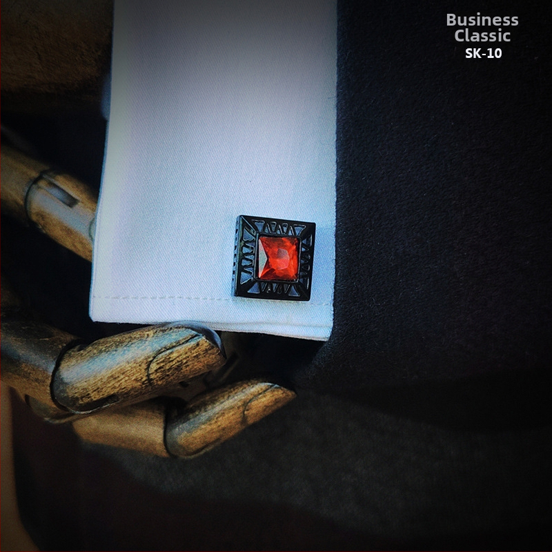 Vyriški prancūziški marškinių sąsagos, dovanų rinkinys, kostiumo aksesuarai, marškinių sagos, formalūs, verslo, universalūs sąsagos, lašo formos