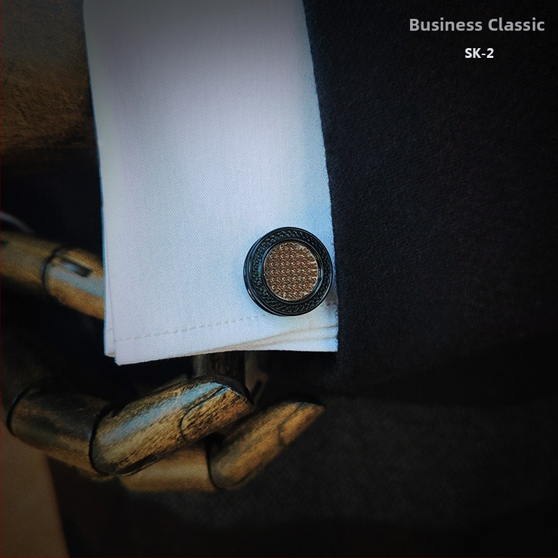 Мъжки френски копчета за ръкавели, подаръчен комплект за риза, аксесоари за костюми, копчета за риза, официални бизнес, универсални копчета за ръкавели с форма на сълза