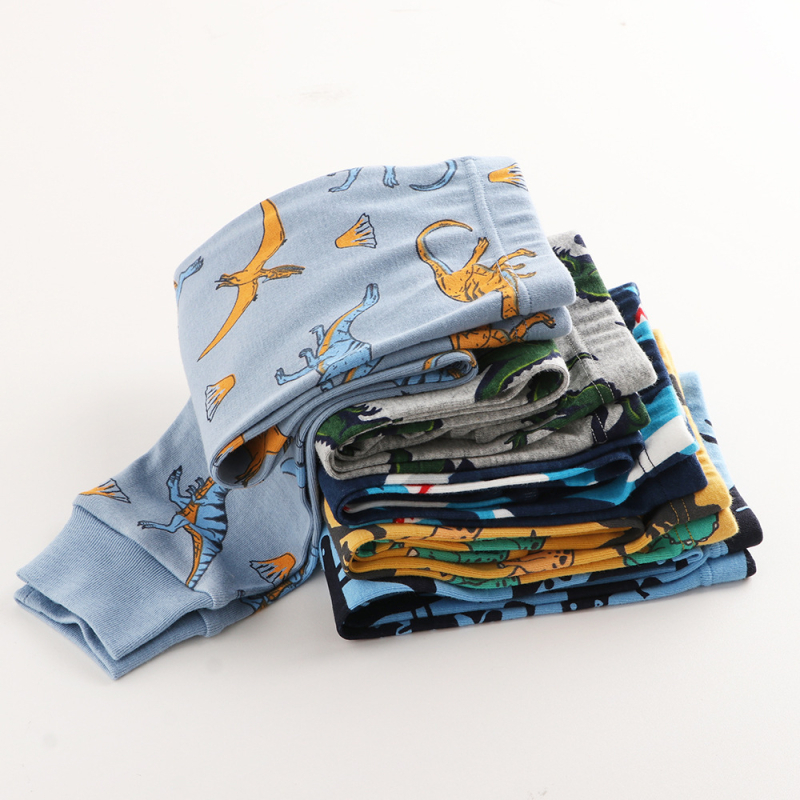 Vaikiškos ilgos kelnės su medvilniniais siūlais, europietiškos ir amerikietiškos „Amazon“ pižamos, mažų vaikų medvilninės kelnės, kūdikių, vaikiškos kelnės, berniukų kelnės, urmu