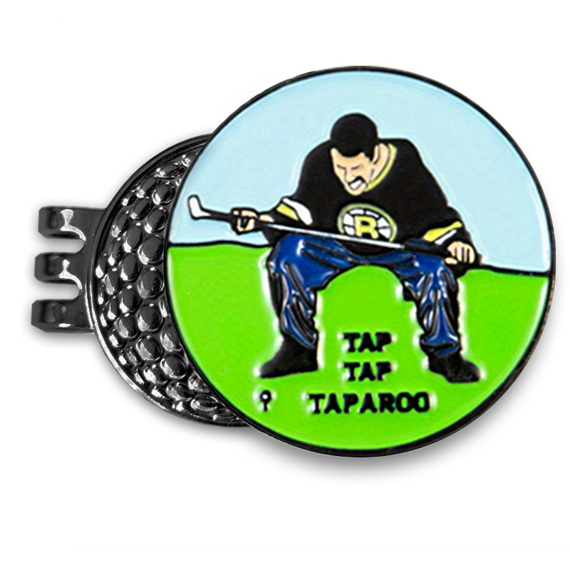Pārrobežu sprādzieni 31 mm golfa bumbiņas standarta vāciņa klipša marķējums, magnētiska soma, ūdensizturīga un nerūsējoša, daudzfunkcionāla