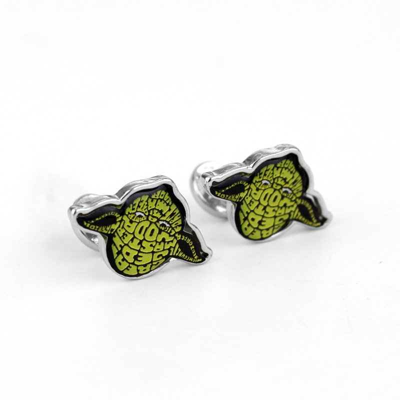 Най-продавани европейски и американски филми и телевизионни периферни устройства, Star Wars, самурайски шлем, космически кораб, робот, копчета за ръкавели, аксесоари