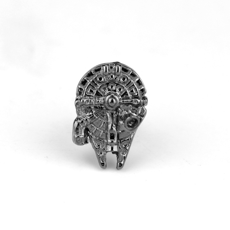 Най-продавани европейски и американски филми и телевизионни периферни устройства, Star Wars, самурайски шлем, космически кораб, робот, копчета за ръкавели, аксесоари