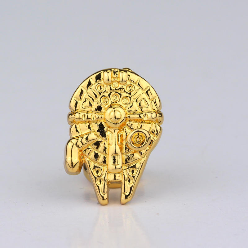 Най-продавани европейски и американски филми и телевизионни периферни устройства, Star Wars, самурайски шлем, космически кораб, робот, копчета за ръкавели, аксесоари