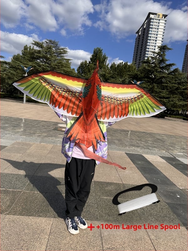 Jauns simulācijas pūķis bērniem, ērgļa lidojošs putnu brīze, viegli lidojams, vairumtirdzniecības dinamiskā simulācijas pūķis Veifangas pūķu ražotājs