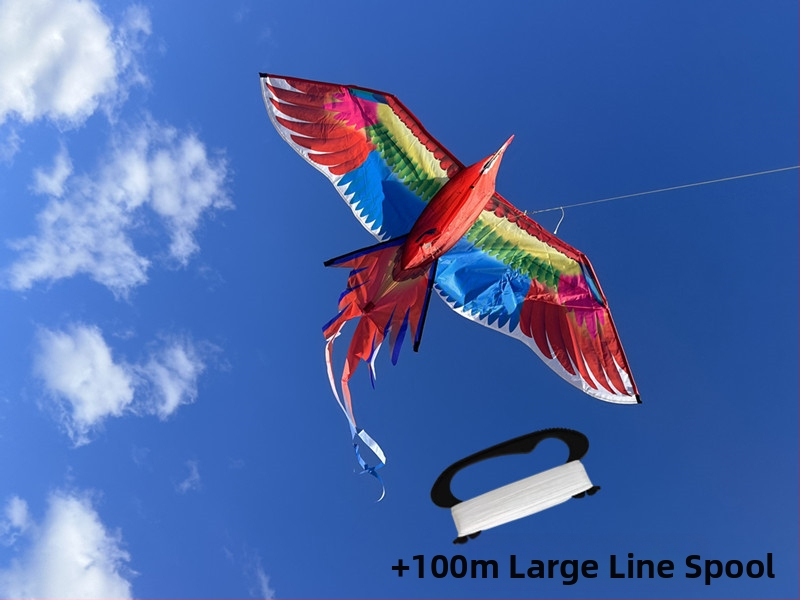 Jauns simulācijas pūķis bērniem, ērgļa lidojošs putnu brīze, viegli lidojams, vairumtirdzniecības dinamiskā simulācijas pūķis Veifangas pūķu ražotājs