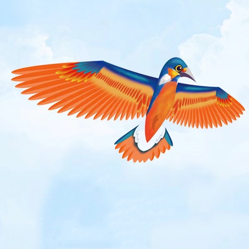 Jauns simulācijas pūķis bērniem, ērgļa lidojošs putnu brīze, viegli lidojams, vairumtirdzniecības dinamiskā simulācijas pūķis Veifangas pūķu ražotājs