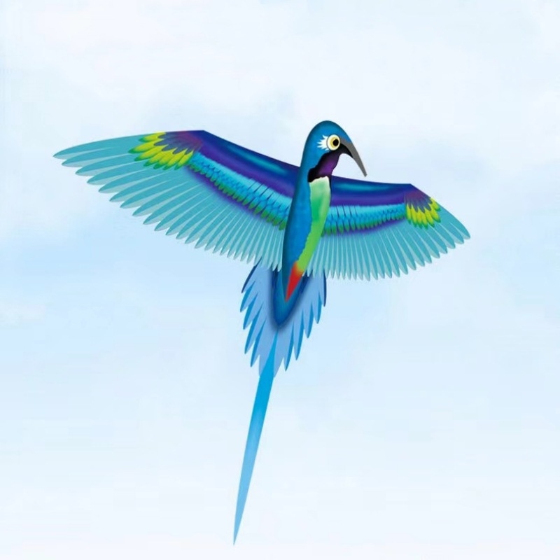 Jauns simulācijas pūķis bērniem, ērgļa lidojošs putnu brīze, viegli lidojams, vairumtirdzniecības dinamiskā simulācijas pūķis Veifangas pūķu ražotājs