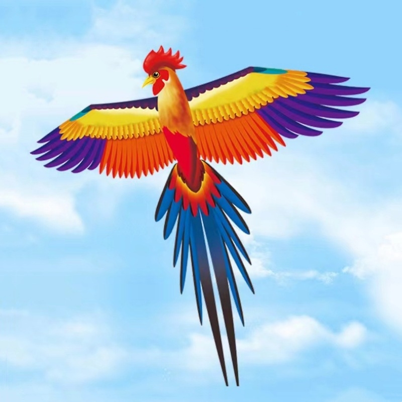 Jauns simulācijas pūķis bērniem, ērgļa lidojošs putnu brīze, viegli lidojams, vairumtirdzniecības dinamiskā simulācijas pūķis Veifangas pūķu ražotājs