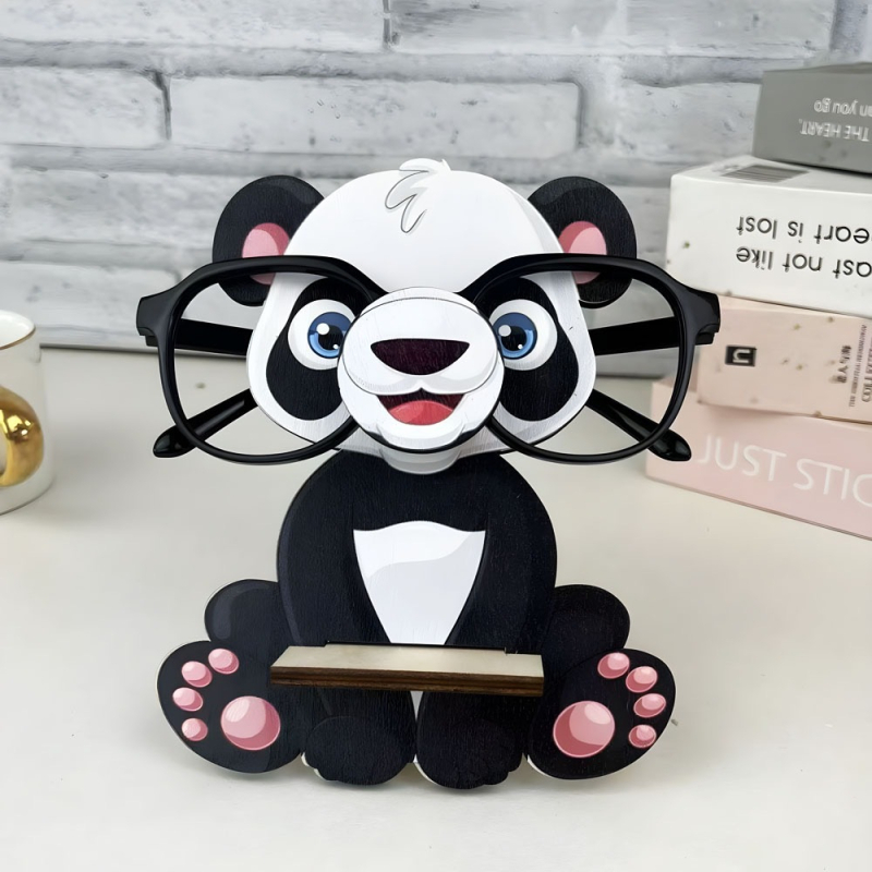 Új, határokon átnyúló, divatos, koala fa keretes szemüvegkeret, asztali kiegészítők, diáktároló, aranyos állatos szemüvegek otthonra